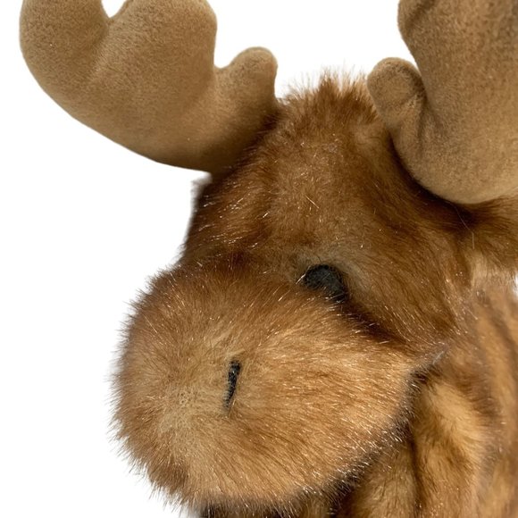 Bearington Moose Tracks Fur Purse Realistic Handbag Plush Toy Teddy Animal - Picture 4 of 12